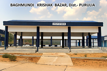 Open Market Shed,Bagmundi Block Seed Farm Krishak Bazar